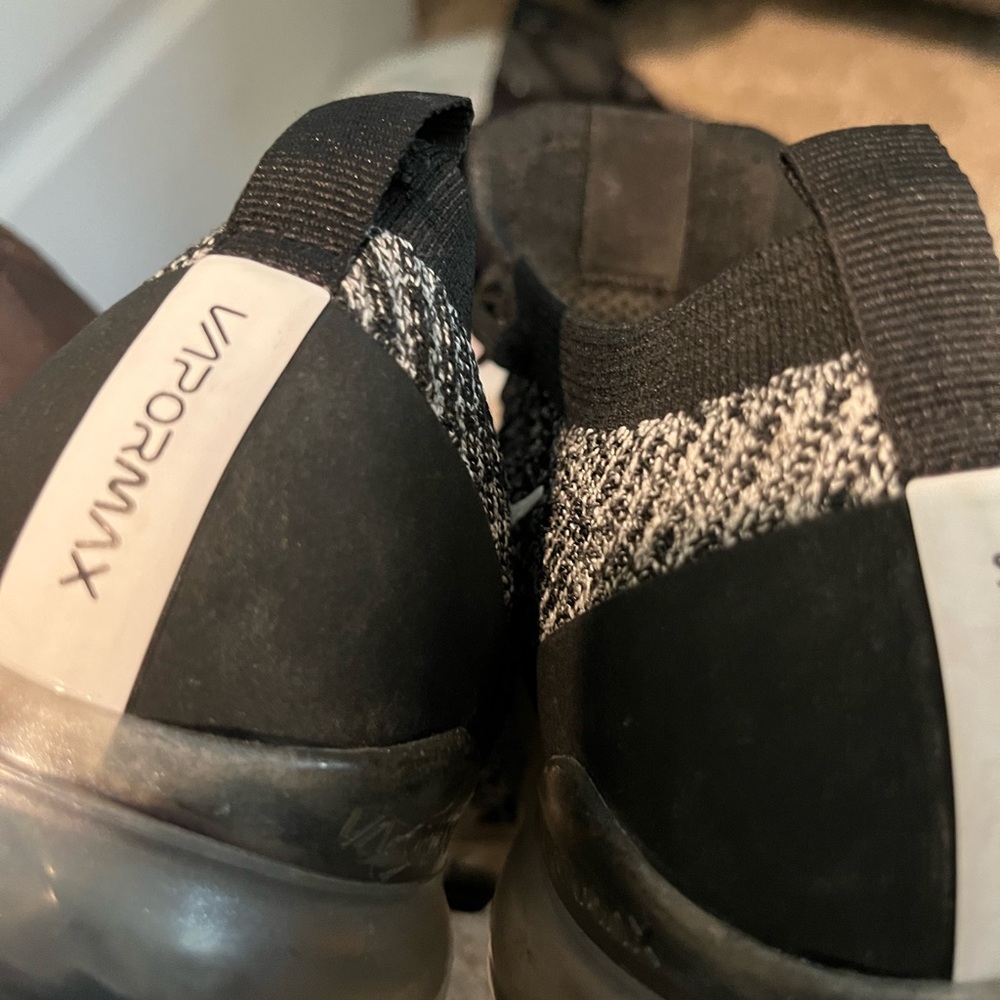 Nike black vapormax sneakers